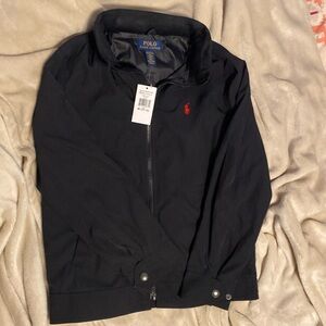 Nwt Ralph Lauren jacket, with hood. Boys 10/12